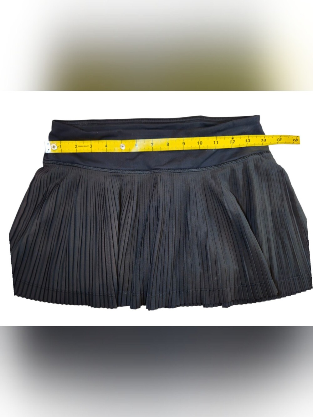 Lululemon Pleat to Street Skirt III Black Pleated Skort Size 4 - Picture 10 of 12